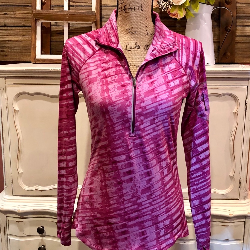 Under Armour All Season Gear Pink 1/2 Zip  Medium